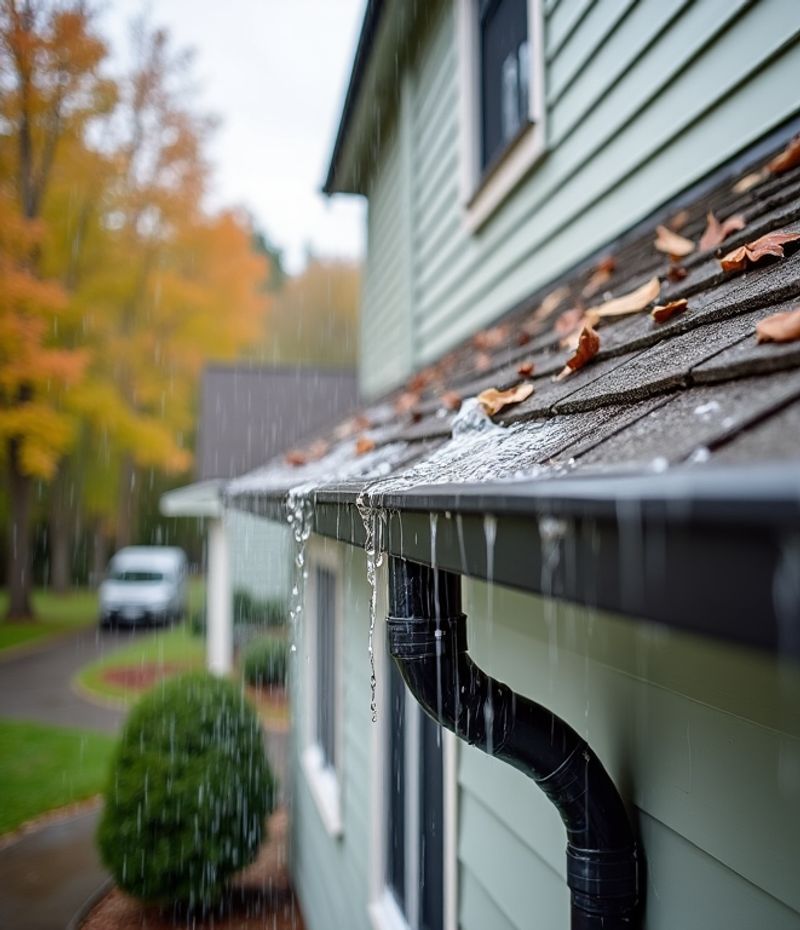Roof Revivers can install new gutters and wider gutters to improve your home's drainage system.